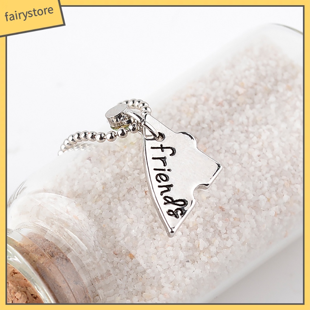 Bộ 4 dây chuyền mảnh ghép trái tim đính kim cương giả dành cho những người bạn