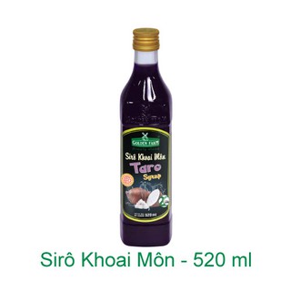 Siro khoai môn golden farm 520ml