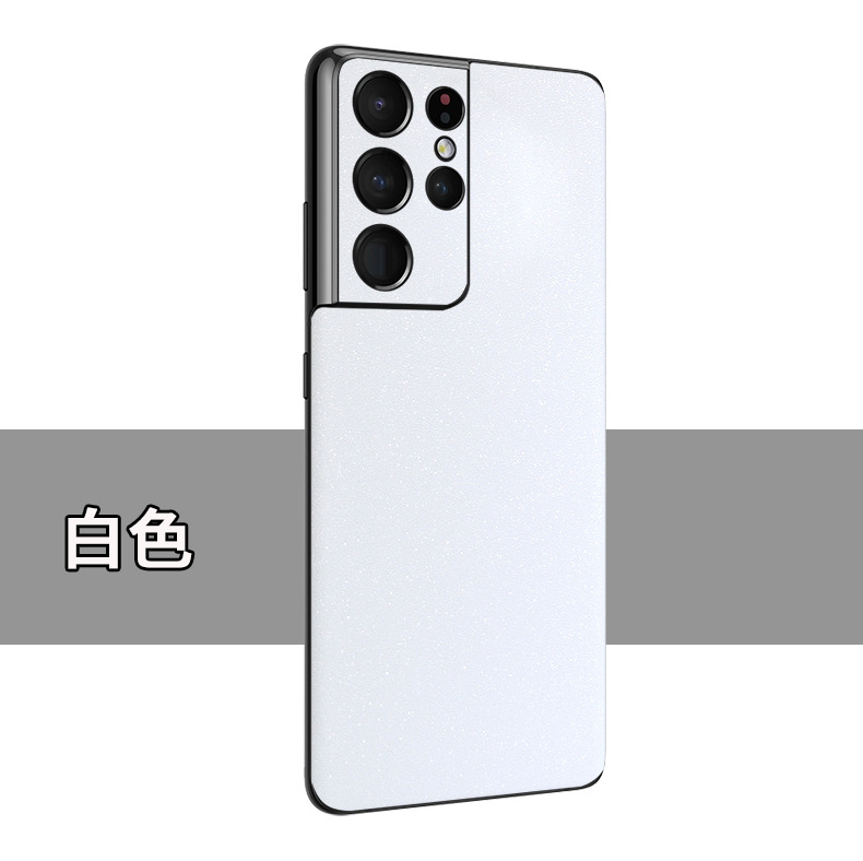 Ốp Điện Thoại Mặt Nhám Họa Tiết Chấm Bi Nhiều Màu Kèm Miếng Dán Bảo Vệ lens Cho samsung galaxy s21 ultra s21ultra s21 +