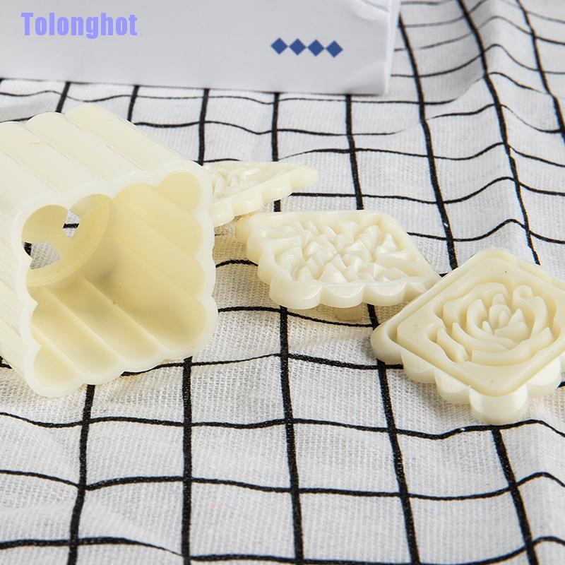 Bộ khuôn làm bánh trung thu / kẹo đường trang trí DIY tiện dụng