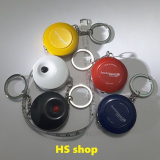 05 Thước dây móc chìa khóa HoechstMass của Đức 150cm (60in) nút bấm tự thu dây -Nhỏ gọn, tiện lợi, bền, đẹp -NPP HS shop