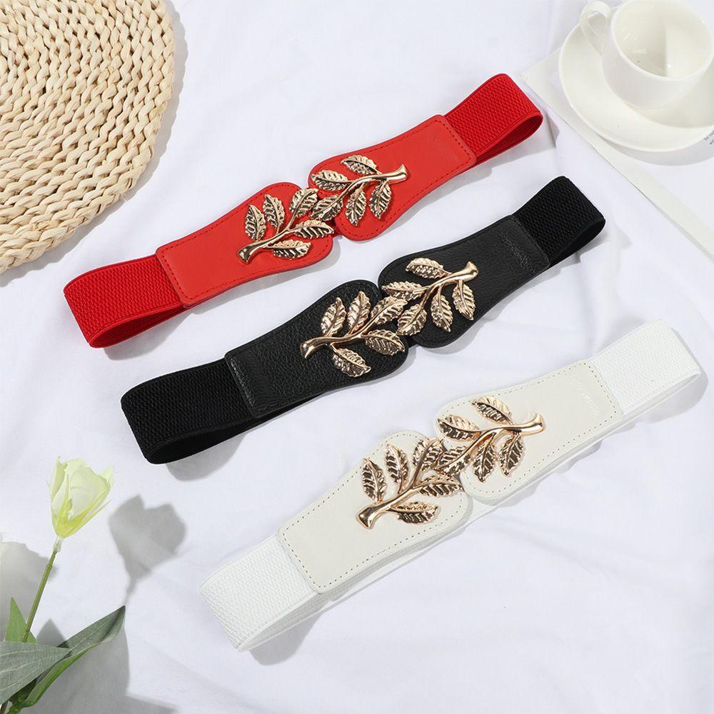 Thắt Lưng Bản Rộng Thời Trang Cho Nữ|Lá Cây Nhân Tạo Trang Trí Nhà Cửa