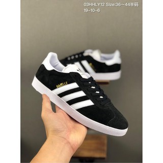 Adidas Gazelle Original Box Shoes Imported Scrub Pig Eight leather Low top Retro Simple style shoes 03HY12 S25