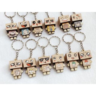 Móc khóa danbo 1000 sắc thái