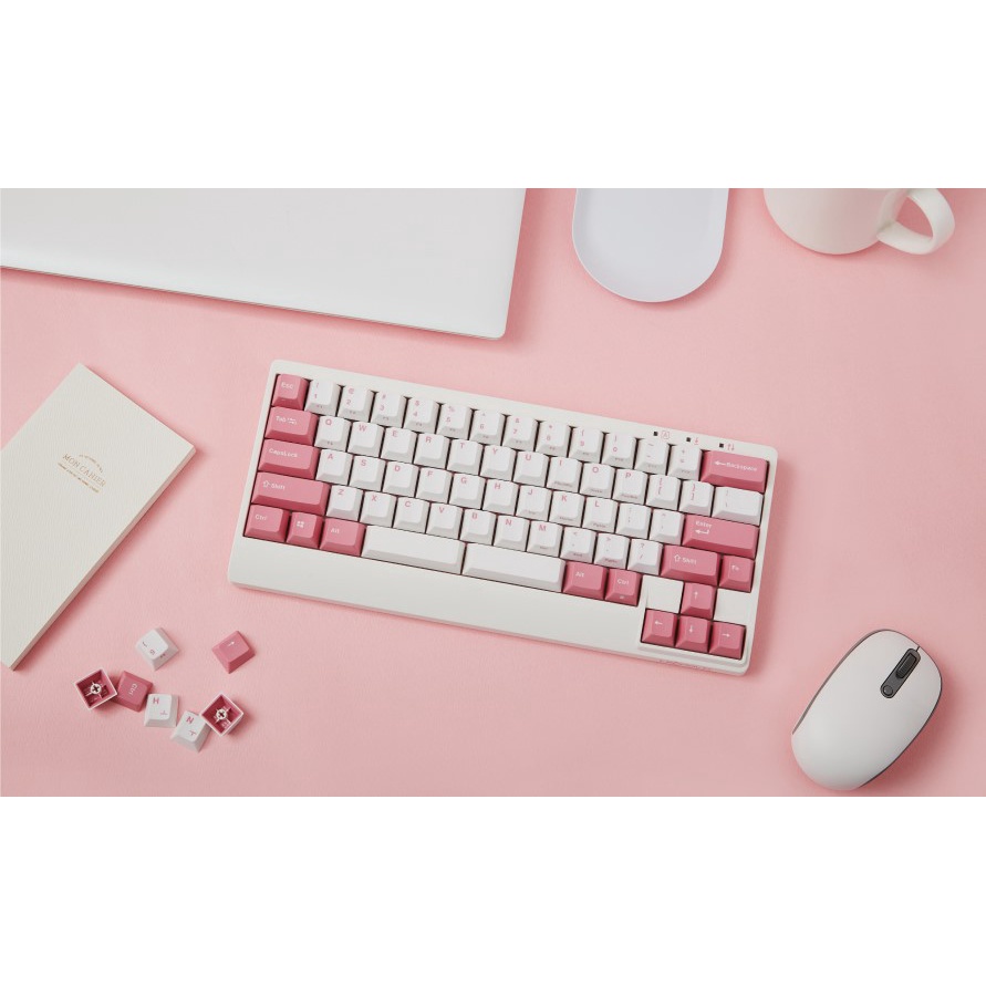 Bàn Phím Cơ Máy Tính Hiệu Leopold FC650MDS Light Pink -  Hàng Chính Hãng - Bảo Hành 24 Tháng