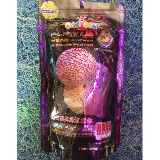 Thức ăn cho cá la hán OKIKO đen - 100gram