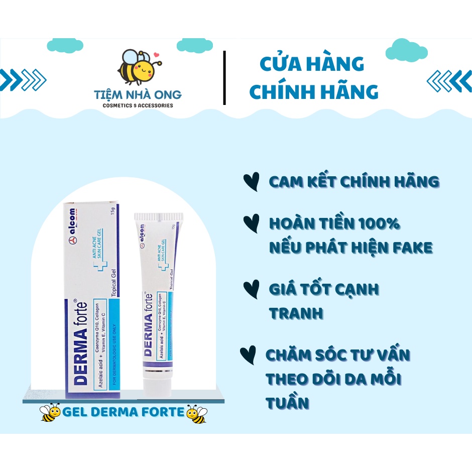 Gel Derma Forte Mờ Thâm Giảm Mụn 15g