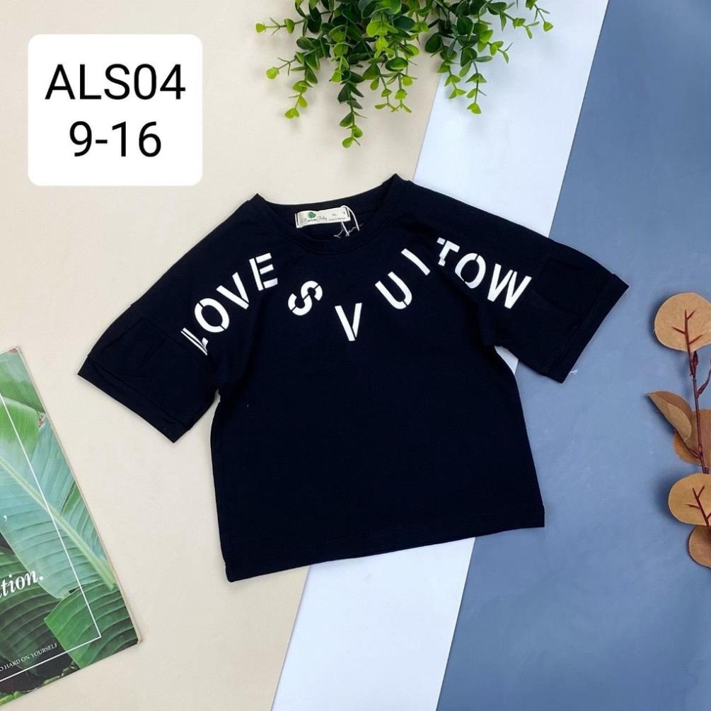 Áo LITIBABY bé gái Love 9/16