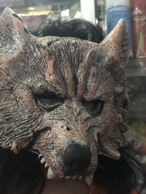 Mặt nạ ma bằng da cho lễ hội haloween