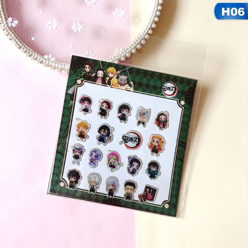 1 Sticker Trang Trí Chống Thấm Nước Hình Nhân Vật Anime Nhật Bản