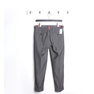 TB - QUẦN ÂU NAM NỮ CHINO PANTS, ĐEN VÀ XÁM, VIỀN LAI/ GẤU QUẦN, ĐỦ TAGS, CAO CẤP, CỜ SAU LƯNG, MENSWEAR WOMENSWEAR PANT