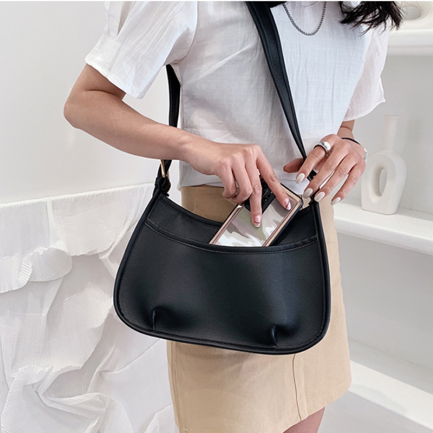 Túi đeo chéo nữ hàn quốc HAKISON túi đeo vai nữ thời trang phong cách HKF14