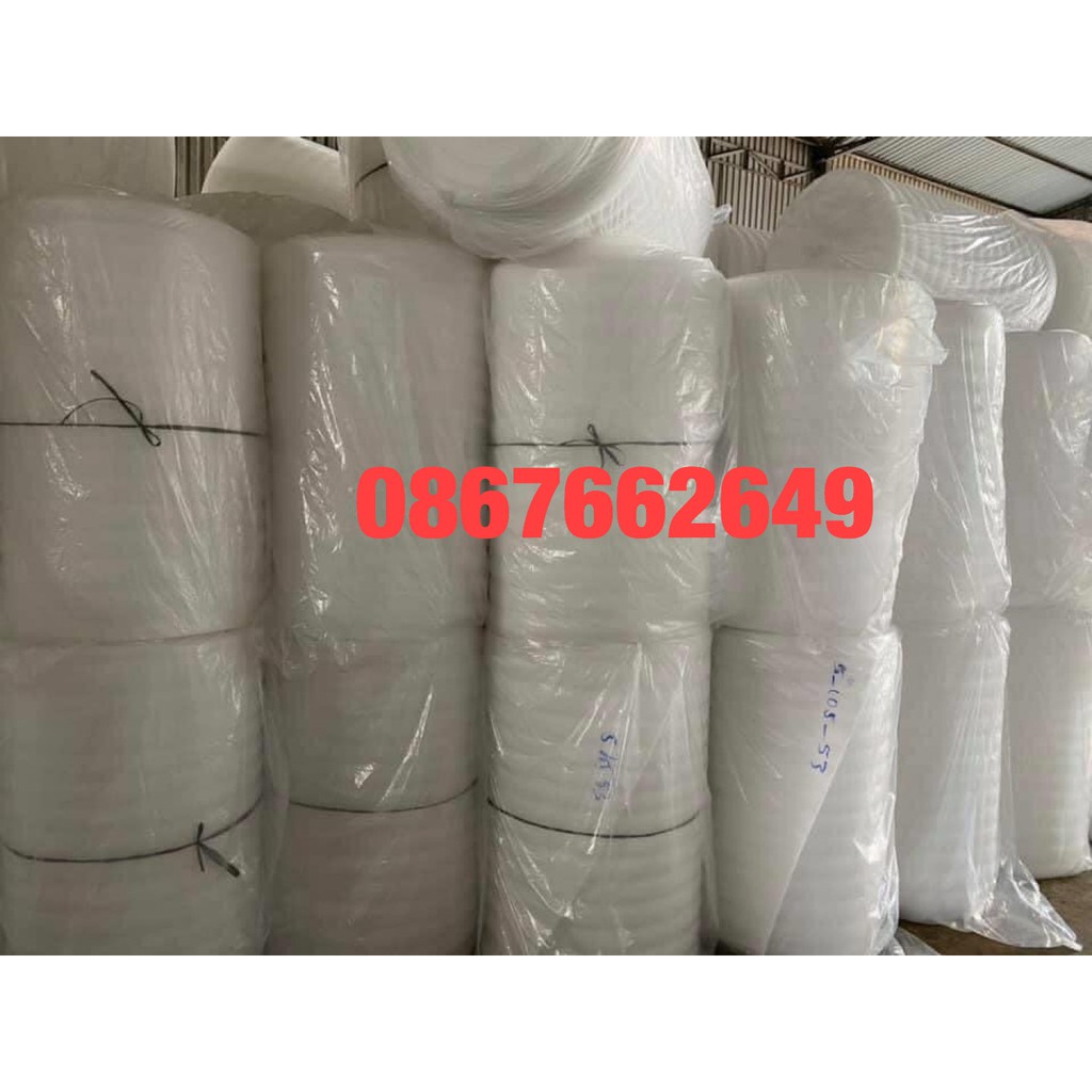 Xốp Foam dày 3mm, mút xốp chống va đập, bọc hàng hóa