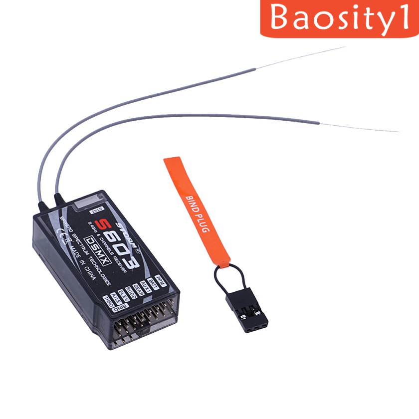 [Baosity1] S603 Phạm Vi Đầy Đủ JR 7CH Tương Thích AR6210 DSMX DSM2