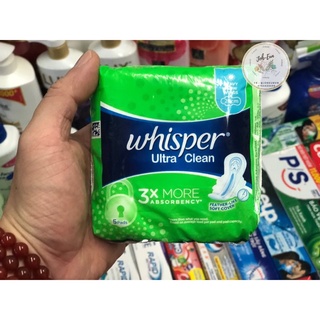 Băng vệ sinh whisper có cánh mỏng 5 miếng