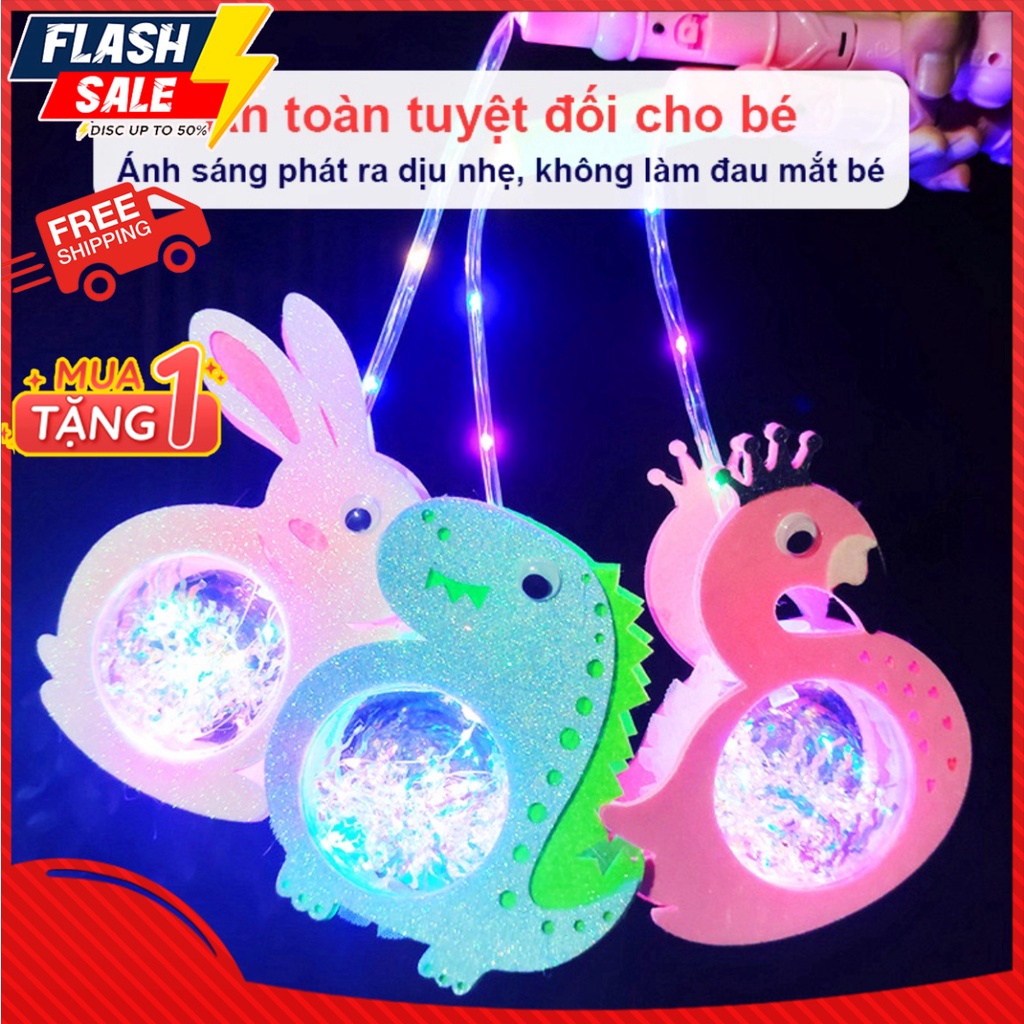 Lồng đèn trung thu chiếu sáng hình thú BBShine, Đèn lồng trung thu nhiều sắc màu cho bé hot t