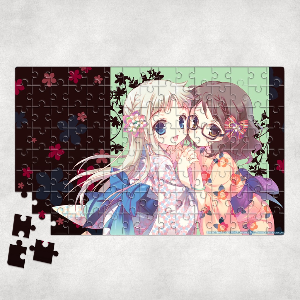 Tranh ghép hình Anime ANOHANA - Mẫu 2