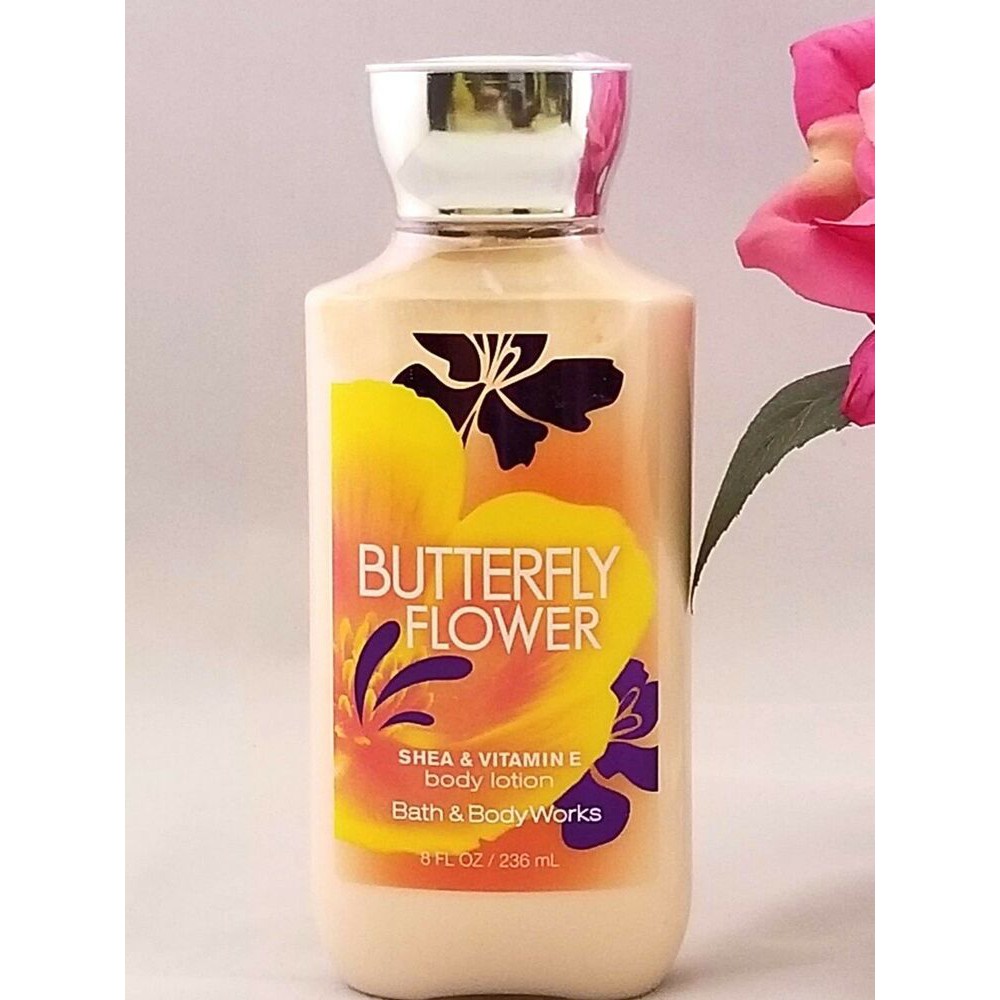 Dưỡng thể giữ ẩm da Bath &amp; Body Works Butterfly Flower body lotion 236ml (Mỹ)