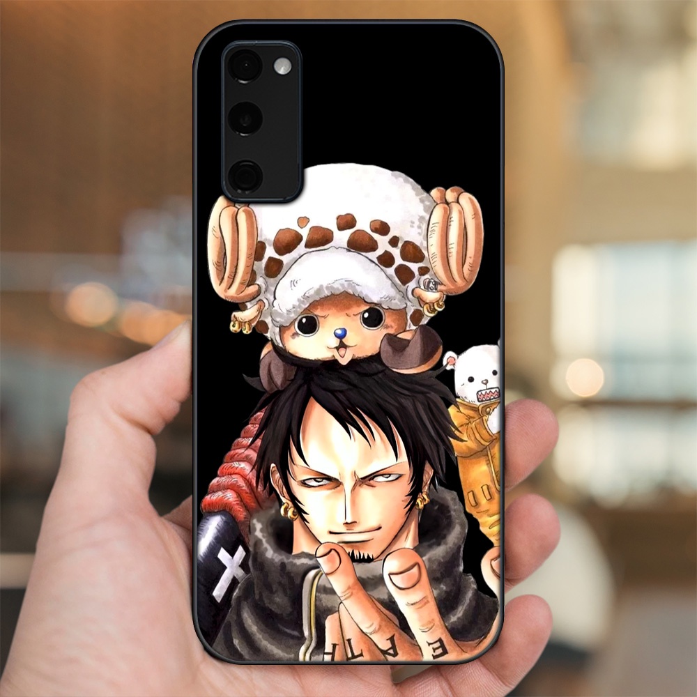 Ốp lưng Samsung S20 FE viền đen in hình Law One Piece