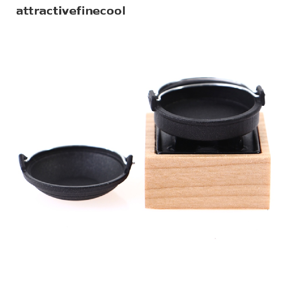 Set 3 Mô Hình Bếp Nấu Ăn Mini Tỉ Lệ 1: 12 Xinh Xắn Dùng Để Trang Trí Nhà Búp Bê