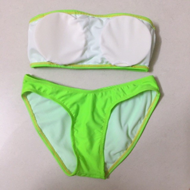 [HÀNG CAO CẤP - FORM CỰC CHUẨN] Bikini form áo ống dạ quang không dây sexy | WebRaoVat - webraovat.net.vn