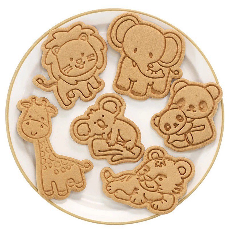Khuôn cắt bánh quy thiết kế hình dạng động vật dễ thương