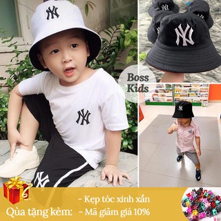 Mũ bucket ny hai mặt siêu hot ❣️ thời trang trẻ em