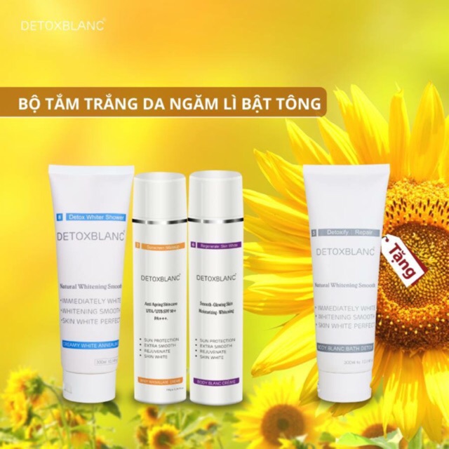 BỘ TẮM TRẮNG CAO CẤP DETOX BLANC