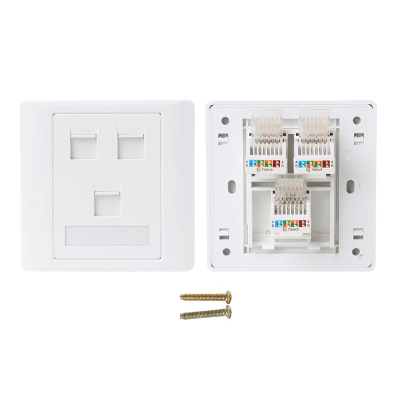 Mô Đun Ổ Cắm Máy Tính CAT5E RJ45 86 Loại Chất Lượng Cao