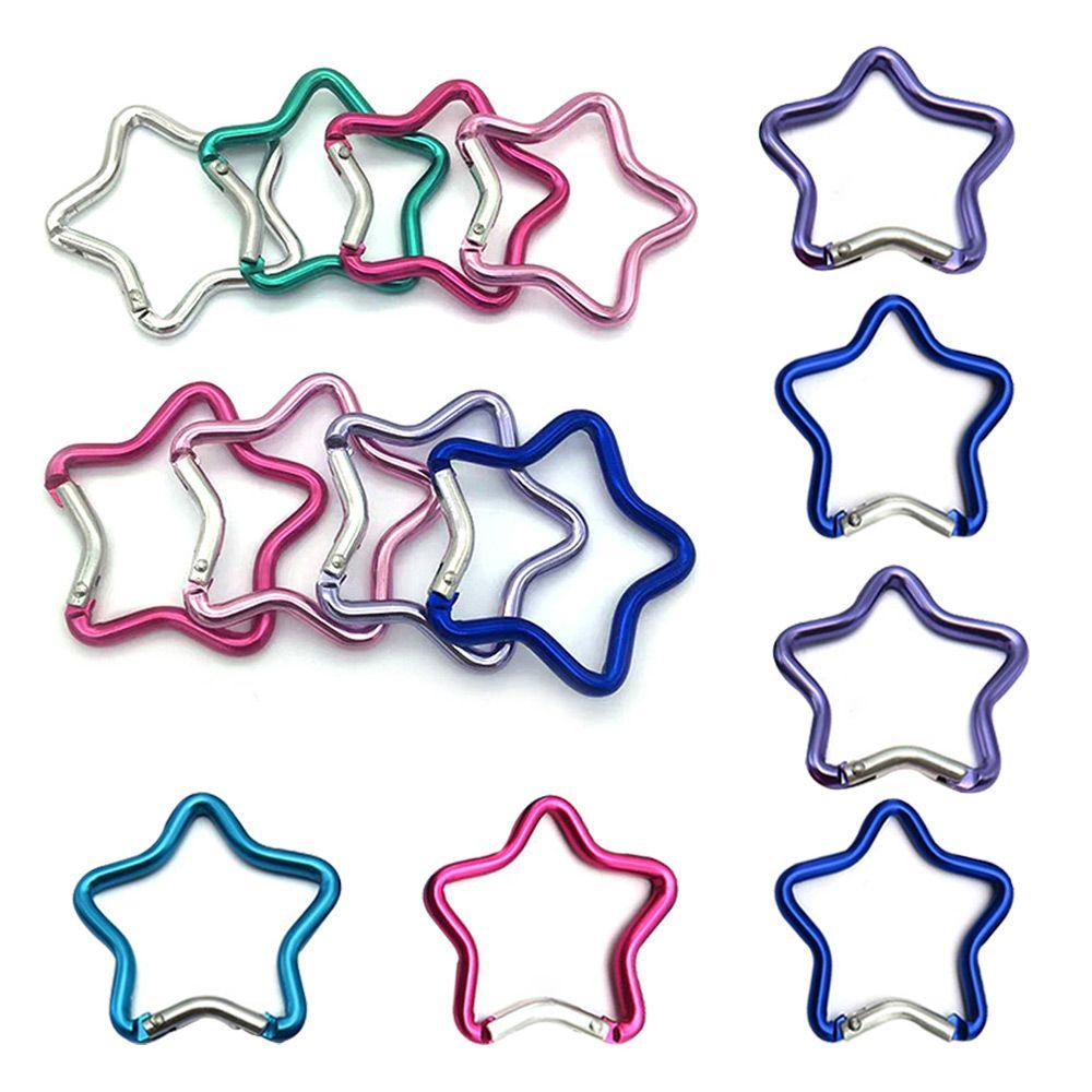 MAG Set 6 / 12 Móc Khóa Leo Núi Bằng Hợp Kim Nhôm Nhiều Màu Mới