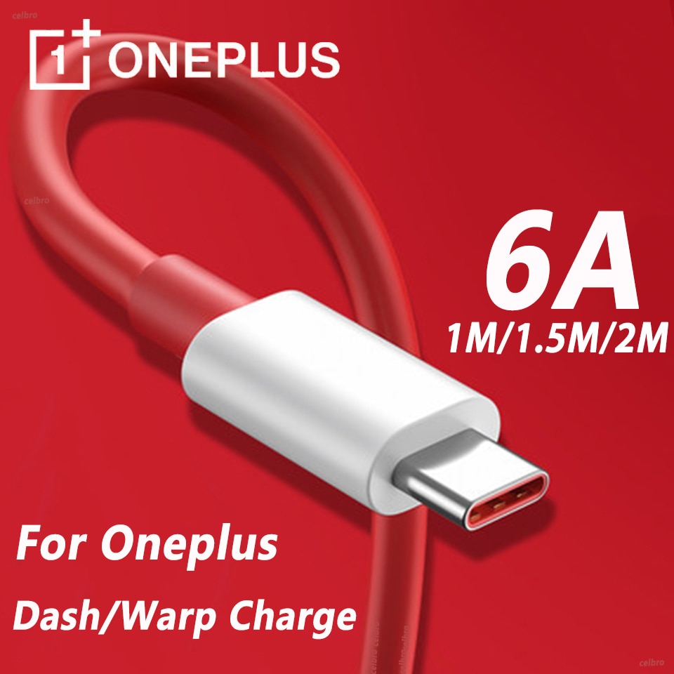 Dây cáp Dash type C Oneplus 9 9R Nord N10 chính hãng sạc nhanh 6A cho One Plus 8 7 Pro 7t 7 T 6t 6 5t 5 3