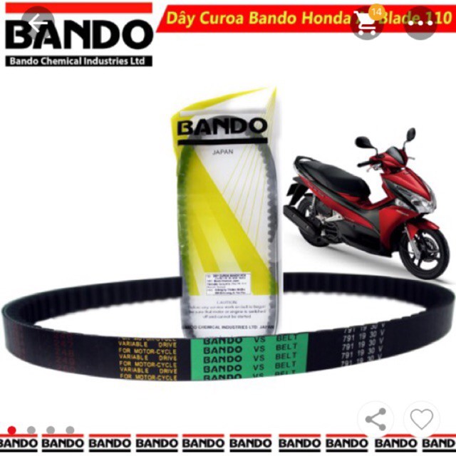 Dây curoa ,dây đai truyền động  Bando chính hãng Airblate 110