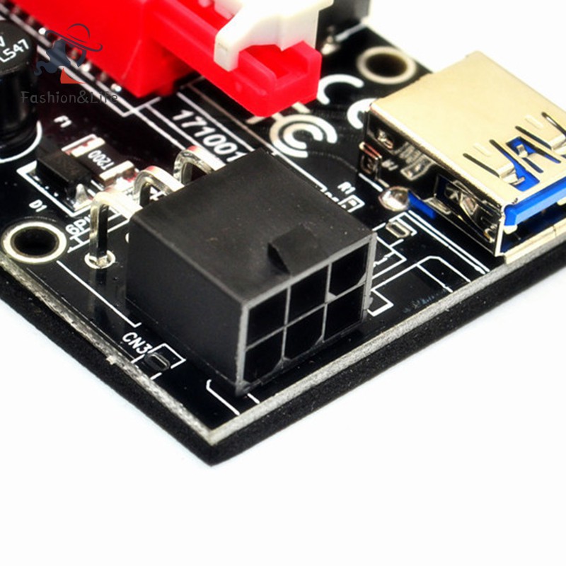 Dây Cáp Thẻ Đồ Họa Nối Dài 1x Sang 16x Cho Gpu Mining 6pin | BigBuy360 - bigbuy360.vn