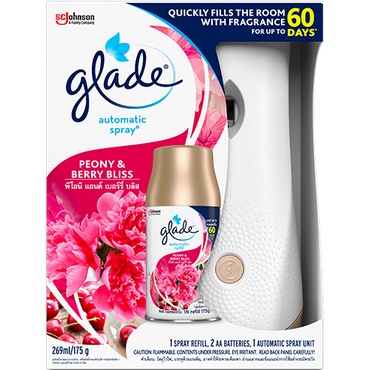 Máy xịt thơm phòng GLADE hẹn giờ tự động GLADE 3in1 Thái Lan