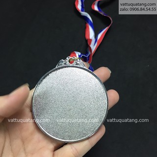 Phôi huy chương lá lúa - màu bạc