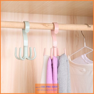 Combo 8 móc treo đồ 4 chấu xoay 360 độ móc treo túi, treo khăn đa năng - 

💜thông tin sản phẩm :
🥑chất liệu: pp chất lượ
