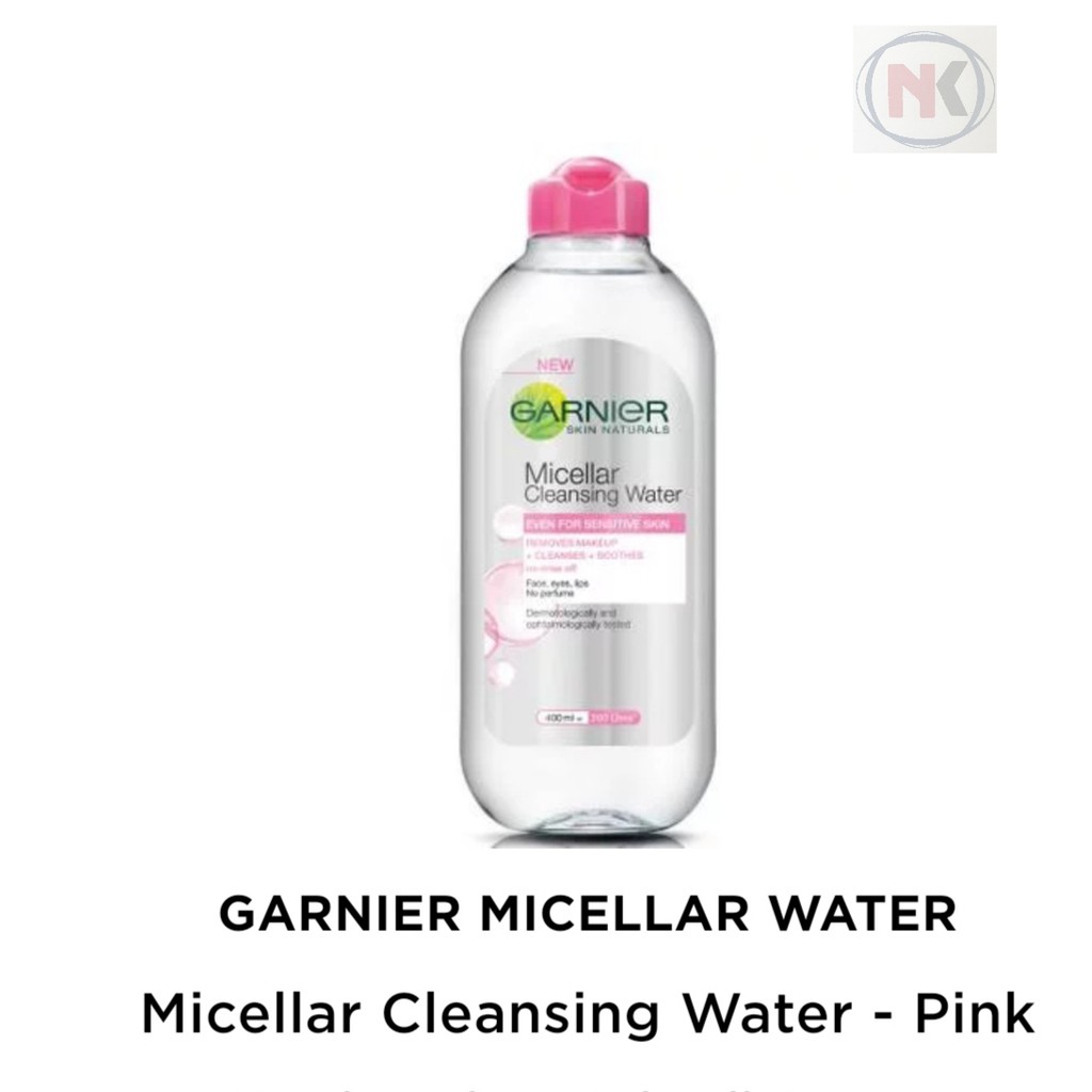 (hàng Mới Về) Nước Tẩy Trang Garnier Micellar Làm Sạch Sâu Màu Hồng