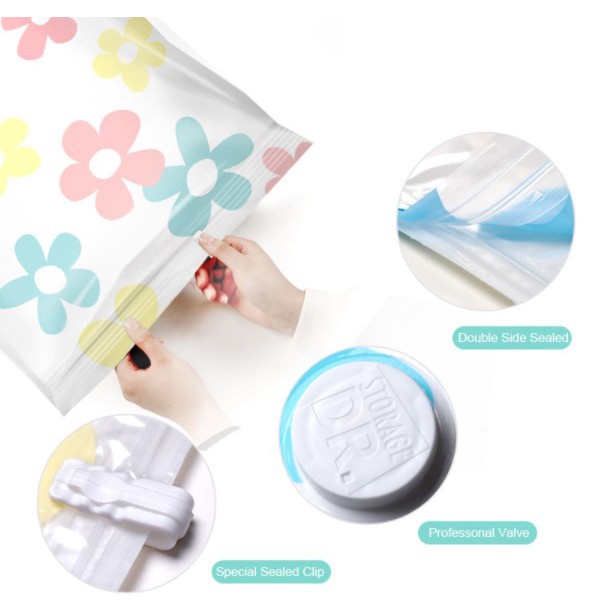 Túi hút chân không, tiết kiệm không gian