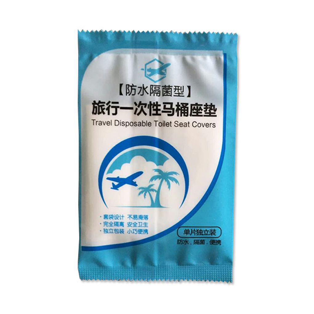 Bộ 50 Vỏ Bọc Bệ Ngồi Toilet Dùng Một Lần An Toàn Tiện Dụng