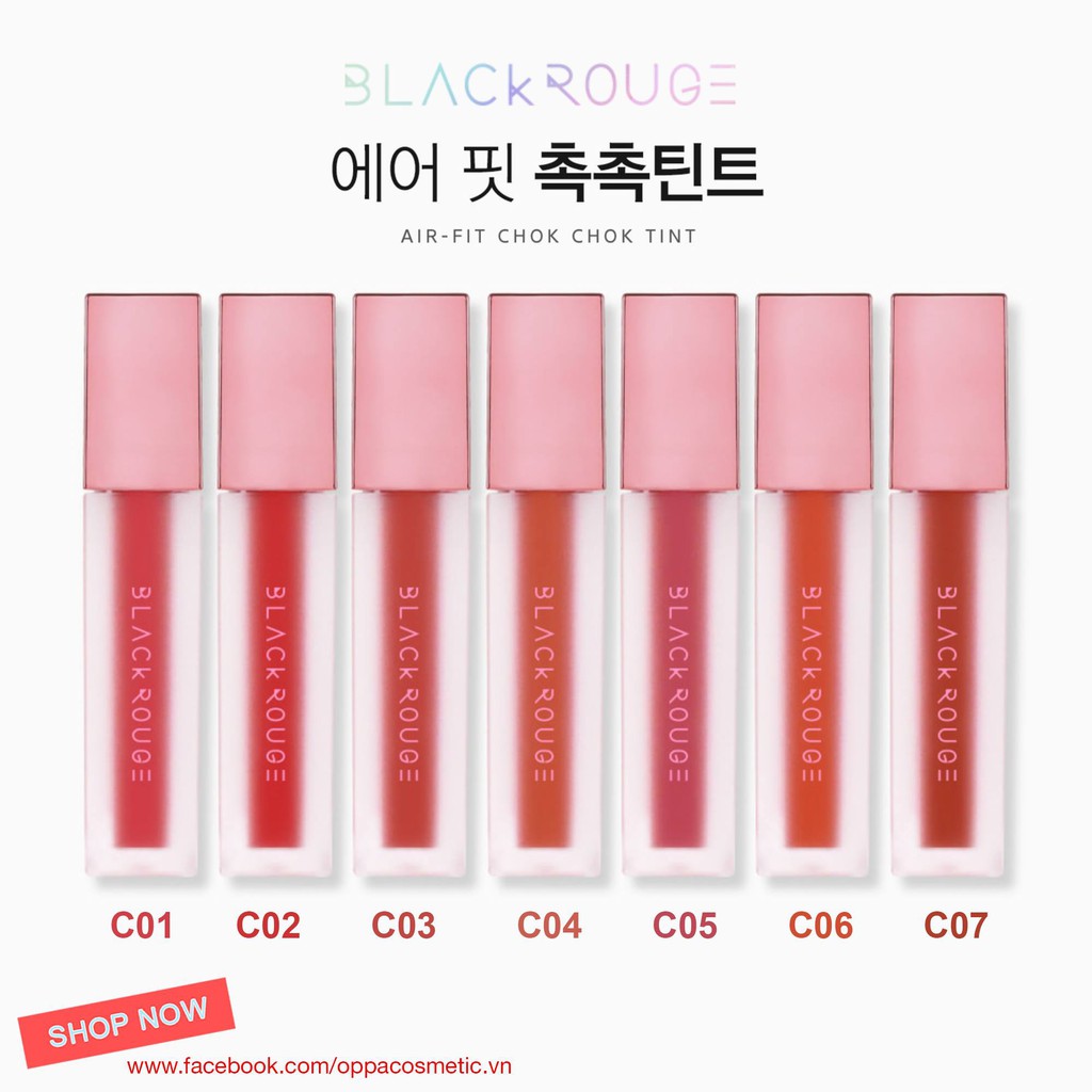 Son Kem Black Rouge Air Fit Chok Chok Tint