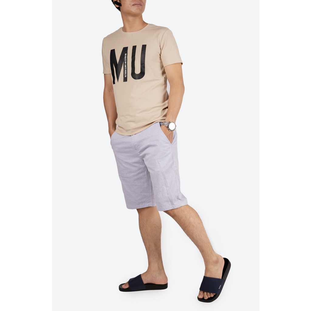 Dép nam nữ quai ngang slipper Pathon quai PVC và đế PU đen quai xanh đen SD22