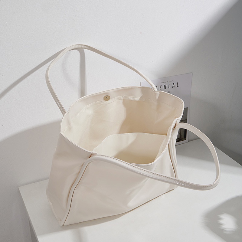 IELGY Túi Đeo Vai Cỡ Lớn Bằng Da Mềm Thời Trang Cho Nữ