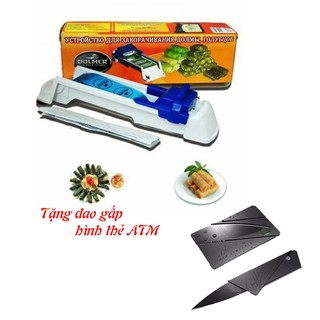 Máy cuốn chả giò Dolmer 3 chức năng tặng dao ATM gấp gọn