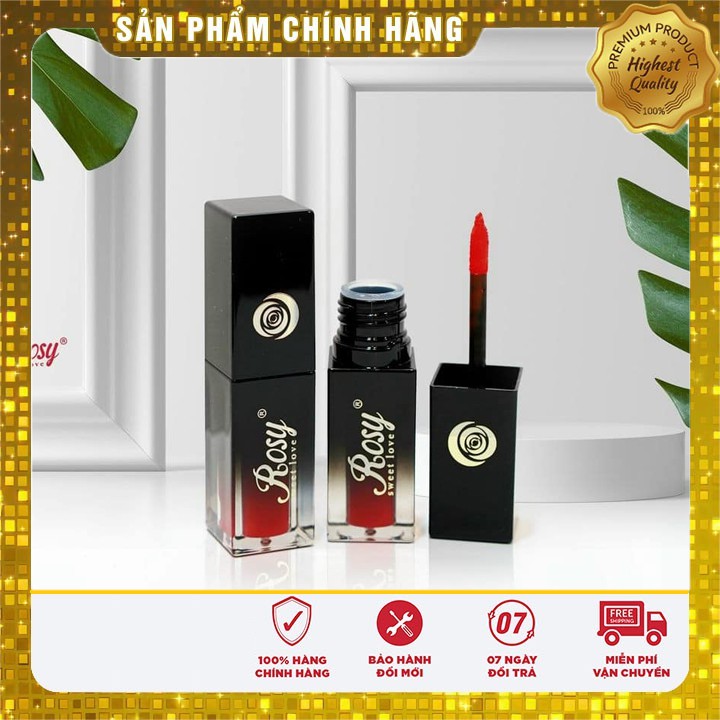 [Chính Hãng] son kem rosy cao cấp bền màu không chì