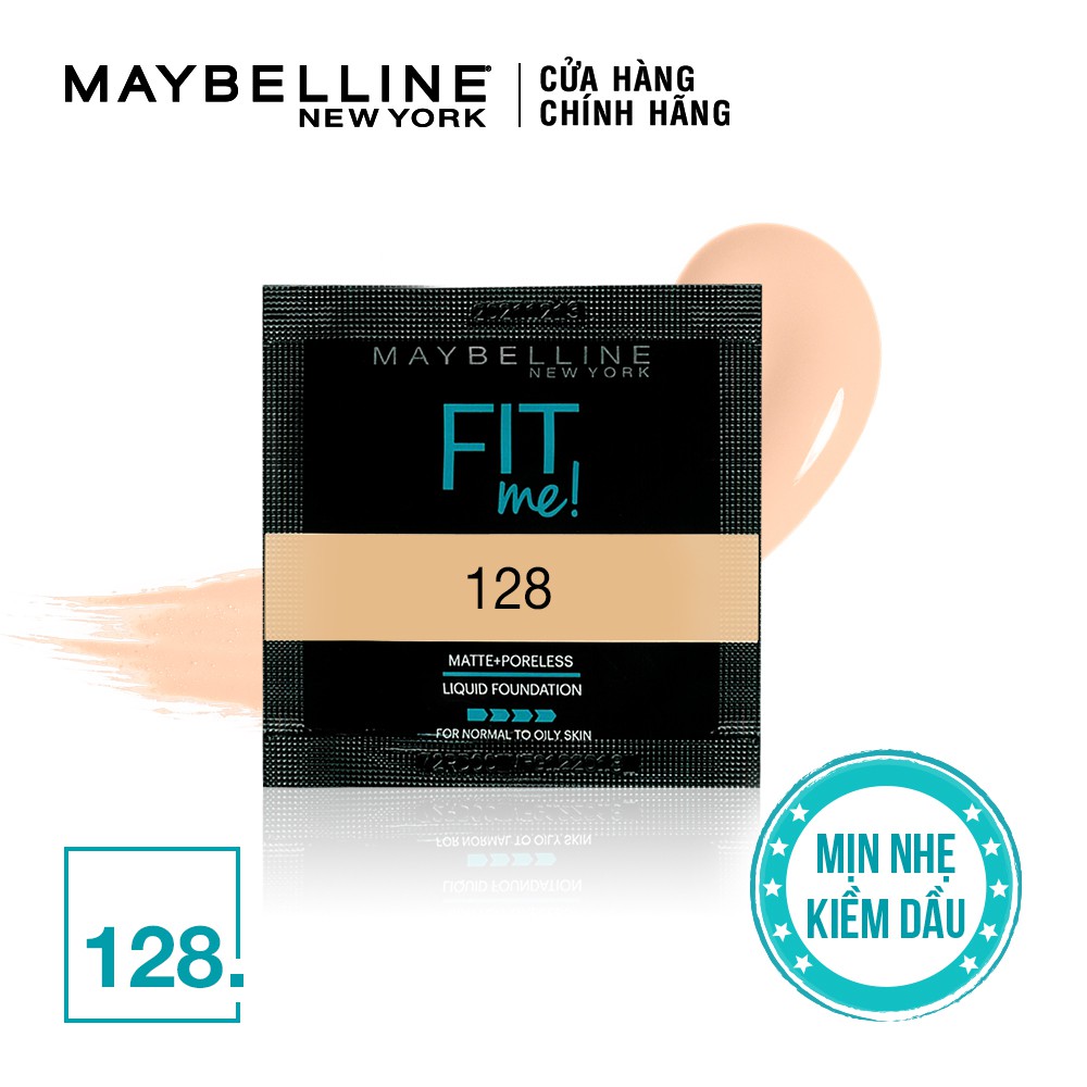 [HB Gift] Mẫu thử Kem nền Fit Me Foundation  Maybelline New York 1.5ml | BigBuy360 - bigbuy360.vn