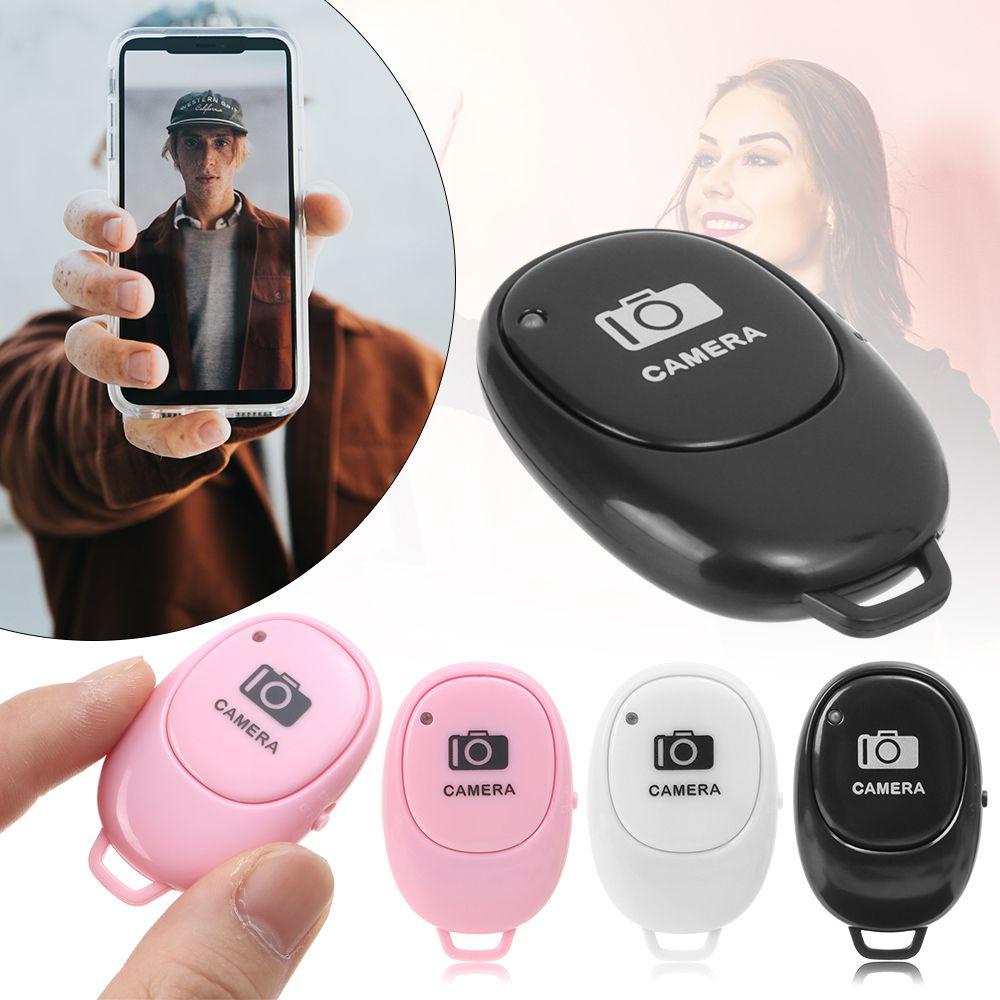 Nút Chụp Ảnh Tự Sướng Điều Khiển Từ Xa Bluetooth Không Dây Đa Màu Sắc Cho Ios / Android