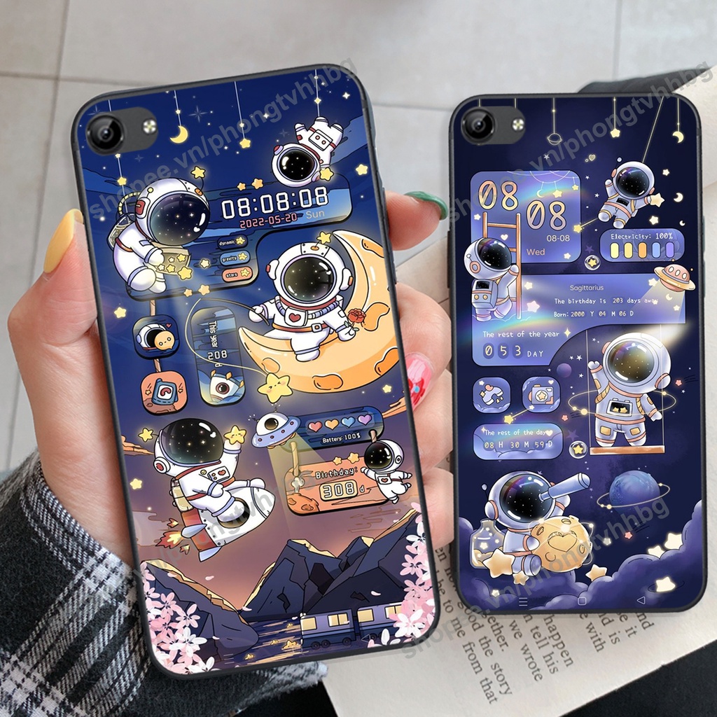 Ốp lưng Vivo V5 / V5 Plus / Y67 / Y66 phi hành gia hoạt hình 3D cute giá rẻ