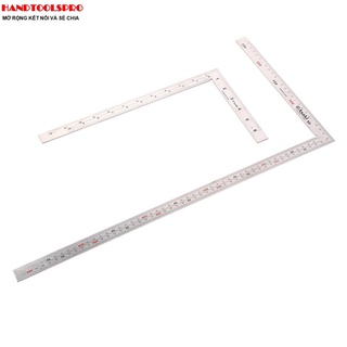 Thước eke cơ khí inox 150 x 300mm và 250 x 500mm asaki ak-2582 ak-2583