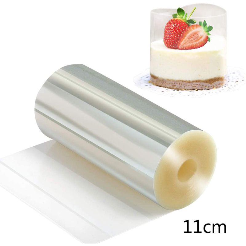 Cuộn Giấy Pet Trong Suốt 3.1x1968 Làm Bánh / Mousse / Chocolate