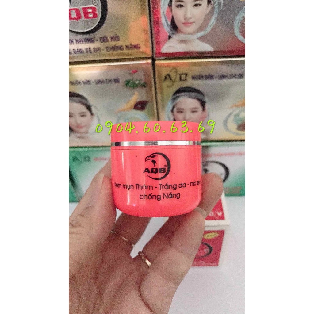 Kem Mụn Thâm -Trắng Da -Mờ Sẹo-Chống Nắng 15g AQB